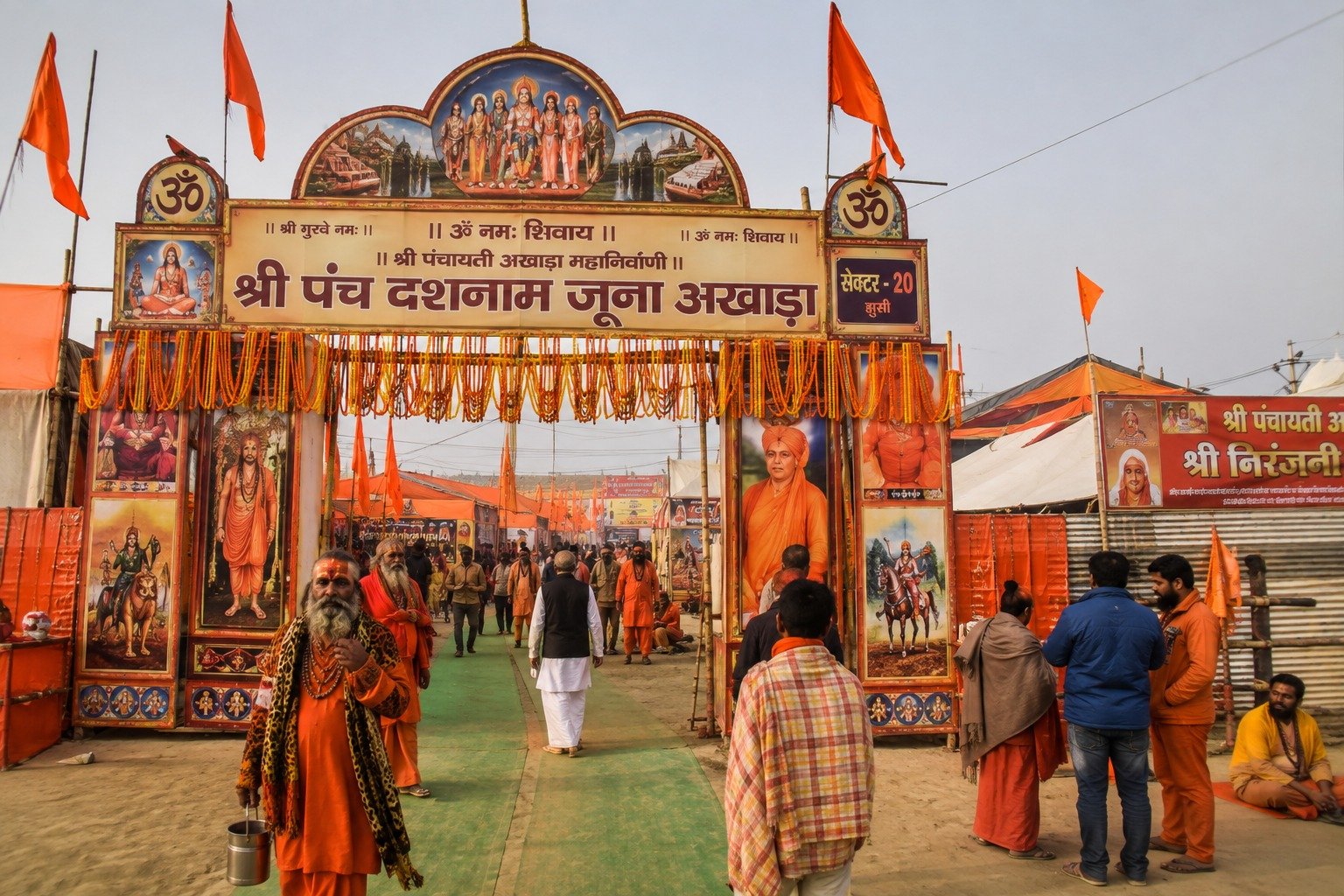 The 13 Sacred Akhadas